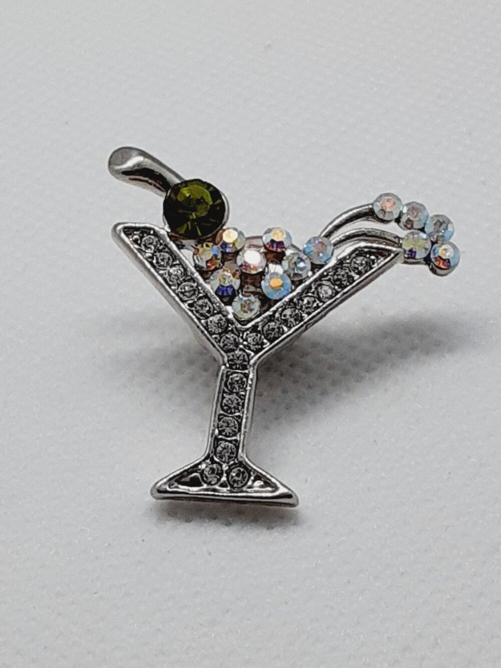 NEW Martini Glass Put 'Em Pin